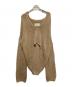 TODAYFUL（トゥデイフル）の古着「Uneck Hand Knit」｜ブラウン