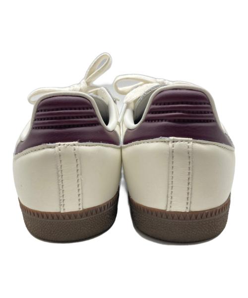 adidas（アディダス）adidas (アディダス) SAMBA OG EMMI アイボリー×ボルドー サイズ:23.5の古着・服飾アイテム