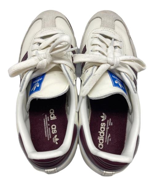 adidas（アディダス）adidas (アディダス) SAMBA OG EMMI アイボリー×ボルドー サイズ:23.5の古着・服飾アイテム