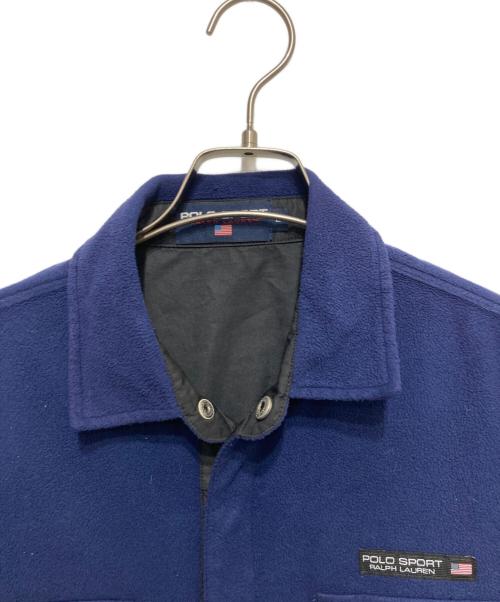 POLO SPORT（ポロスポーツ）POLO SPORT (ポロスポーツ) フリースシャツ ネイビー サイズ:Lの古着・服飾アイテム