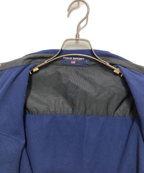 POLO SPORT（ポロスポーツ）POLO SPORT (ポロスポーツ) フリースシャツ ネイビー サイズ:Lの古着・服飾アイテム
