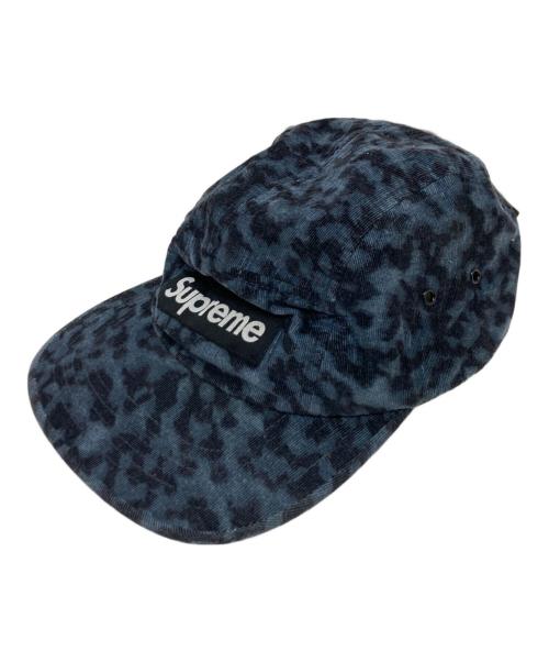 SUPREME（シュプリーム）Supreme (シュプリーム) LIBERTY (リバティー) Cord Camp Cap ネイビーの古着・服飾アイテム
