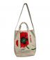 KENZO（ケンゾー）の古着「POPPY2WAYトートバッグ」｜アイボリー