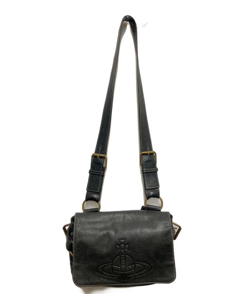 Vivienne Westwood（ヴィヴィアンウエストウッド）Vivienne Westwood (ヴィヴィアンウエストウッド) アコードショルダーバッグ ブラック サイズ:表記無しの古着・服飾アイテム