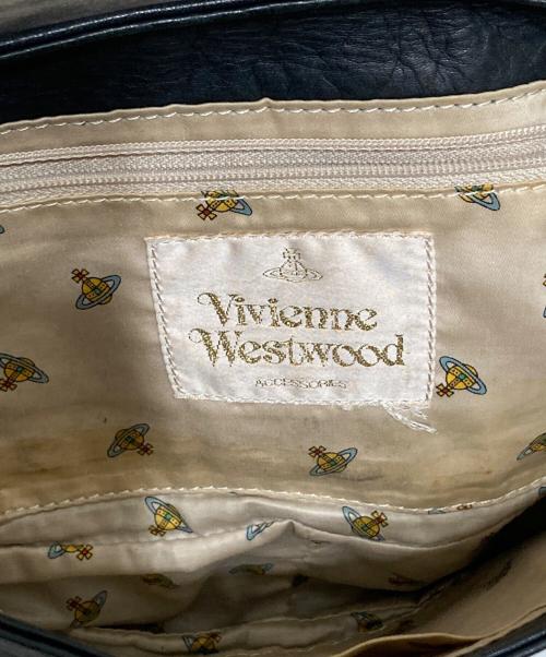 Vivienne Westwood（ヴィヴィアンウエストウッド）Vivienne Westwood (ヴィヴィアンウエストウッド) アコードショルダーバッグ ブラック サイズ:表記無しの古着・服飾アイテム
