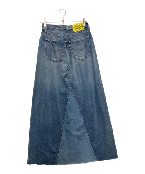 LEVI'S（リーバイス）LEVI'S (リーバイス) GANNI (ガニー) デニムマキシスカート インディゴ サイズ:Mの古着・服飾アイテム