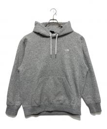 THE NORTH FACE（ザ ノース フェイス）の古着「スモールロゴヘザースウェットフーディ」｜グレー