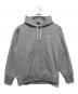THE NORTH FACE（ザ ノース フェイス）の古着「スモールロゴヘザースウェットフーディ」｜グレー