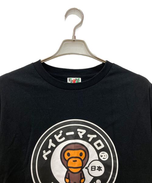 BAPE BY A BATHING APE（ベイプバイアベイシングエイプ）BAPE BY A BATHING APE (ベイプバイアベイシングエイプ) プリントTシャツ ブラック サイズ:2XLの古着・服飾アイテム