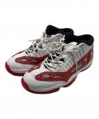 NIKEナイキ）の古着「Air Jordan 11 Retro Low IE」｜ホワイト×レッド