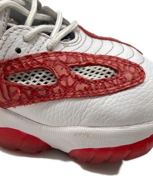 NIKE（ナイキ）NIKE (ナイキ) Air Jordan 11 Retro Low IE ホワイト×レッド サイズ:28cmの古着・服飾アイテム