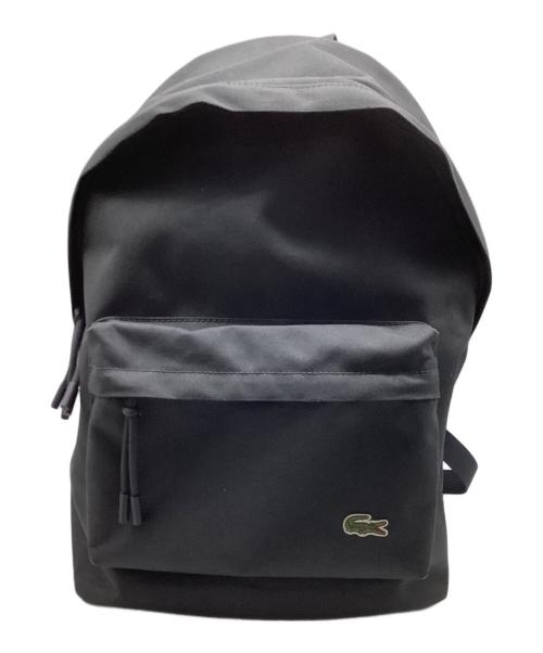 LACOSTE（ラコステ）LACOSTE (ラコステ) ネオクロコバックパック ブラックの古着・服飾アイテム