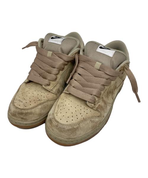 NIKE SB（ナイキエスビー）NIKE SB (ナイキエスビー) Dunk Low Pro B ベージュ サイズ:26.5の古着・服飾アイテム