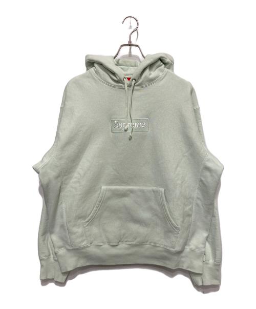 SUPREME（シュプリーム）SUPREME (シュプリーム) Box Logo Hooded Sweatshirt ミント サイズ:Mの古着・服飾アイテム