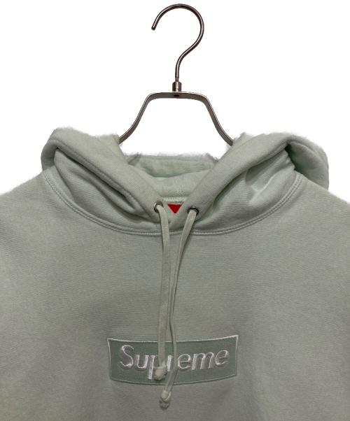 SUPREME（シュプリーム）SUPREME (シュプリーム) Box Logo Hooded Sweatshirt ミント サイズ:Mの古着・服飾アイテム