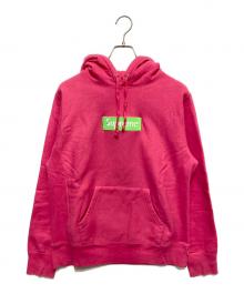 SUPREME（シュプリーム）の古着「Box Logo Hooded Sweatshirt」｜ピンク