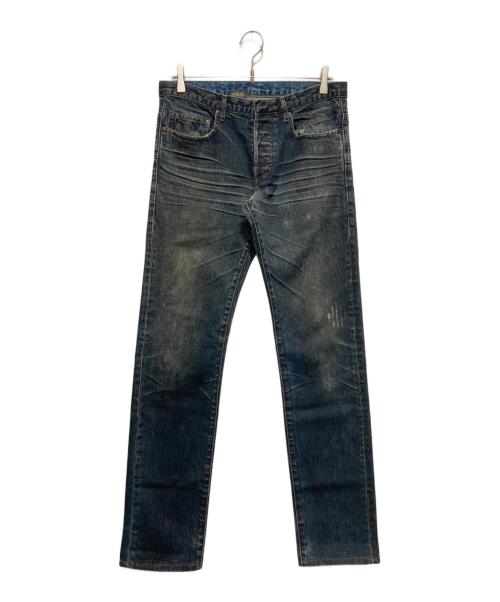 DIOR HOMME（ディオール オム）DIOR HOMME (ディオール オム) 爪痕加工デニムパンツ インディゴ サイズ:44の古着・服飾アイテム