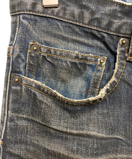 DIOR HOMME（ディオール オム）DIOR HOMME (ディオール オム) 爪痕加工デニムパンツ インディゴ サイズ:44の古着・服飾アイテム