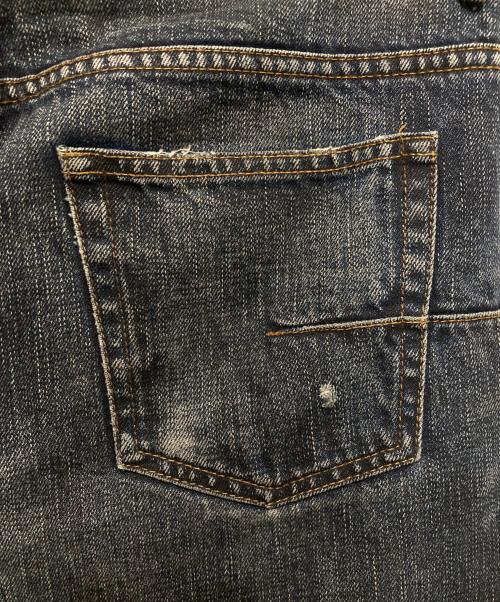 DIOR HOMME（ディオール オム）DIOR HOMME (ディオール オム) 爪痕加工デニムパンツ インディゴ サイズ:44の古着・服飾アイテム