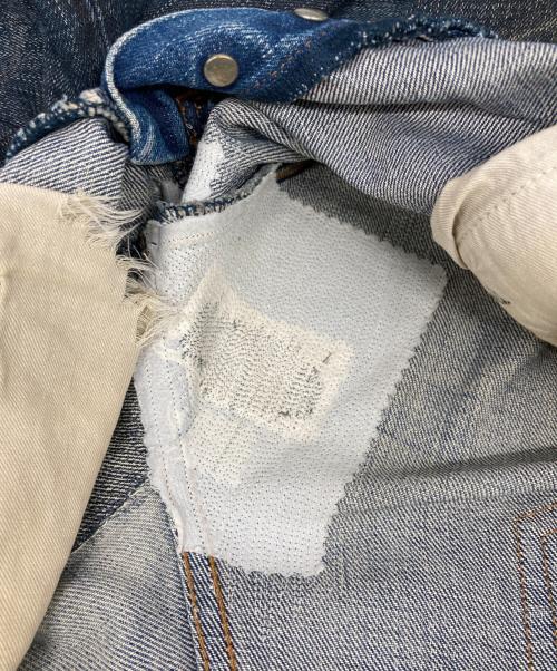 DIOR HOMME（ディオール オム）DIOR HOMME (ディオール オム) 爪痕加工デニムパンツ インディゴ サイズ:44の古着・服飾アイテム