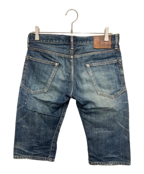 Hysteric Glamour（ヒステリックグラマー）Hysteric Glamour (ヒステリックグラマー) デニムハーフパンツ インディゴ サイズ:SIZE 30の古着・服飾アイテム
