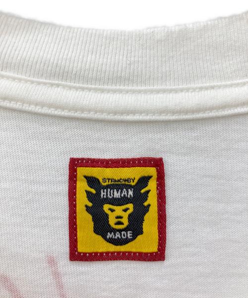HUMAN MADE（ヒューマンメイド）HUMAN MADE (ヒューマンメイド) プリントTシャツ ホワイト サイズ:Sの古着・服飾アイテム