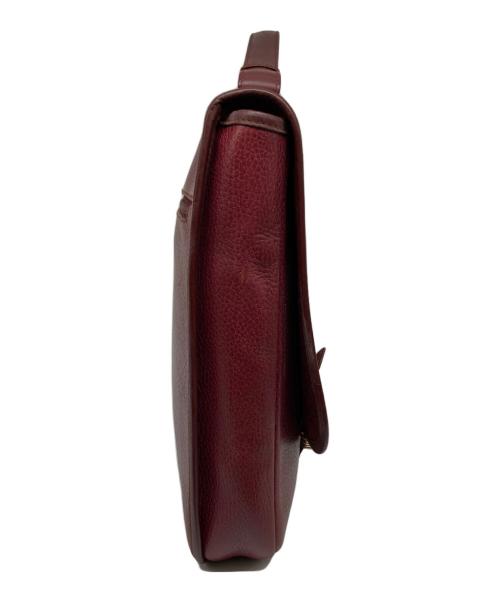 Cartier（カルティエ）Cartier (カルティエ) ビジネスバッグ ボルドーの古着・服飾アイテム