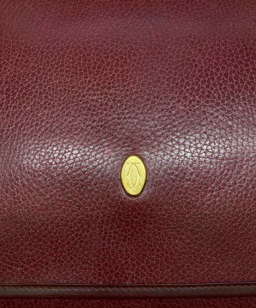 Cartier（カルティエ）Cartier (カルティエ) ビジネスバッグ ボルドーの古着・服飾アイテム