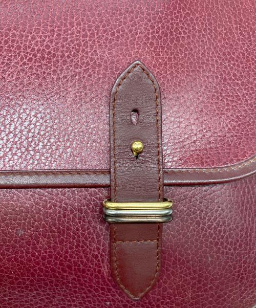 Cartier（カルティエ）Cartier (カルティエ) ビジネスバッグ ボルドーの古着・服飾アイテム