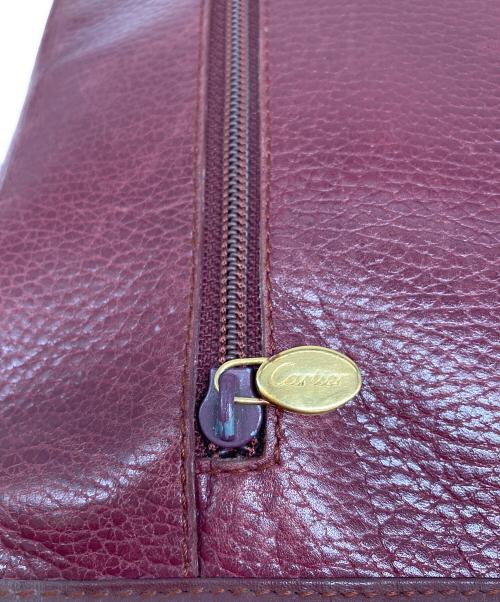 Cartier（カルティエ）Cartier (カルティエ) ビジネスバッグ ボルドーの古着・服飾アイテム