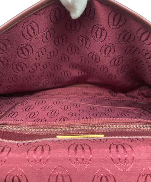 Cartier（カルティエ）Cartier (カルティエ) ビジネスバッグ ボルドーの古着・服飾アイテム