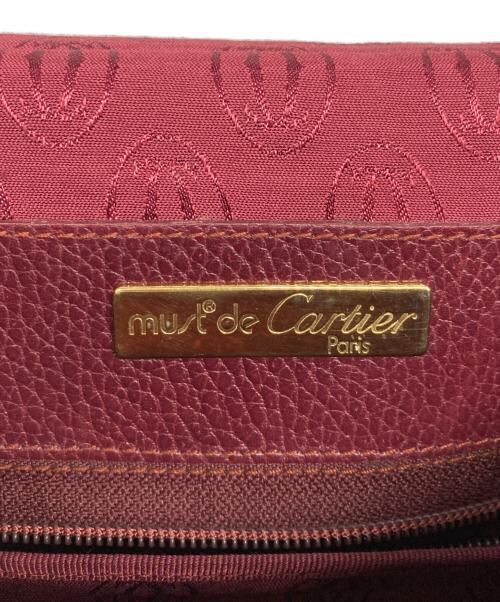 Cartier（カルティエ）Cartier (カルティエ) ビジネスバッグ ボルドーの古着・服飾アイテム