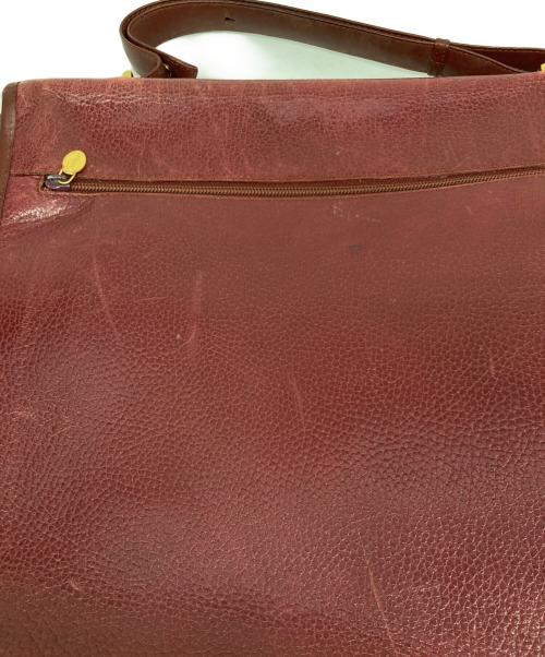Cartier（カルティエ）Cartier (カルティエ) ビジネスバッグ ボルドーの古着・服飾アイテム