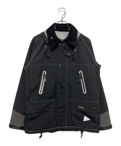 Barbour（バブアー）Barbour (バブアー) and wander (アンドワンダー) 3Layer Bedale Pertex Shield Jacket ブラック サイズ:Mの古着・服飾アイテム