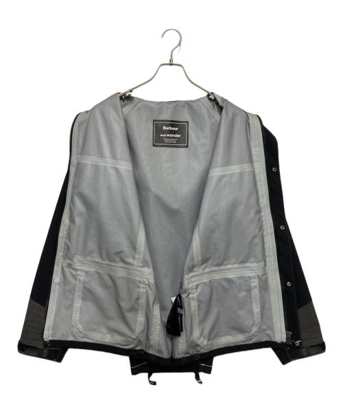 Barbour（バブアー）Barbour (バブアー) and wander (アンドワンダー) 3Layer Bedale Pertex Shield Jacket ブラック サイズ:Mの古着・服飾アイテム