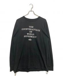SUPREME×UNDERCOVER（シュプリーム×アンダーカバー）の古着「ロングスリーブカットソー」｜ブラック