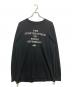 SUPREME（シュプリーム）の古着「ロングスリーブカットソー」｜ブラック