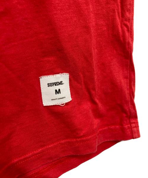 SUPREME（シュプリーム）Supreme (シュプリーム) Light S/S Top レッド サイズ:Mの古着・服飾アイテム