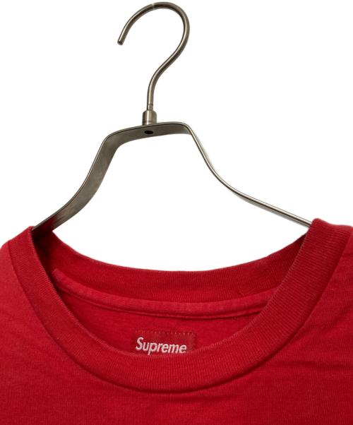 SUPREME（シュプリーム）Supreme (シュプリーム) Light S/S Top レッド サイズ:Mの古着・服飾アイテム