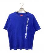SUPREMEシュプリーム）の古着「Contrast Stitch Pocket Tee」｜ブルー