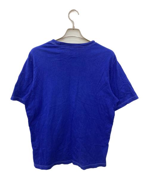 SUPREME（シュプリーム）Supreme (シュプリーム) Contrast Stitch Pocket Tee ブルー サイズ:Sの古着・服飾アイテム