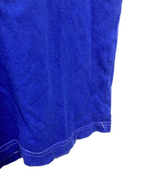 SUPREME（シュプリーム）Supreme (シュプリーム) Contrast Stitch Pocket Tee ブルー サイズ:Sの古着・服飾アイテム