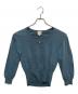 Vivienne Westwood  GOLD LABEL（Vivienne Westwood GOLD LABEL）の古着「オーブ刺繍ニット」｜ブルー