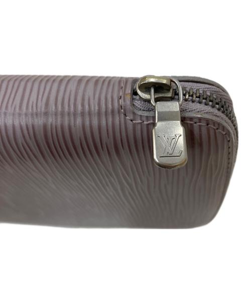 LOUIS VUITTON（ルイ ヴィトン）LOUIS VUITTON (ルイ ヴィトン) アジェンダ・ジェオッド・ウォレット パープルの古着・服飾アイテム