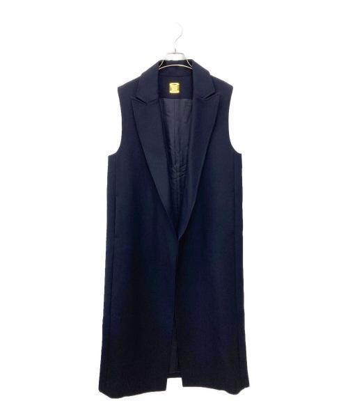 MUSE de Deuxieme Classe（ミューズ ドゥーズィエム クラス）MUSE de Deuxieme Classe (ミューズ ドゥーズィエム クラス) ロングジレ ネイビー サイズ:不明の古着・服飾アイテム