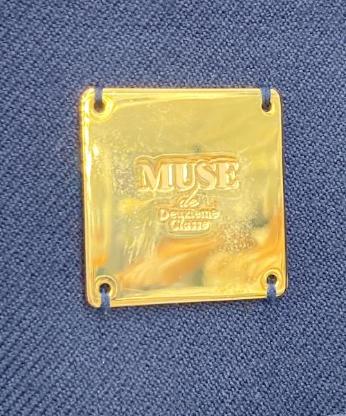 MUSE de Deuxieme Classe（ミューズ ドゥーズィエム クラス）MUSE de Deuxieme Classe (ミューズ ドゥーズィエム クラス) ロングジレ ネイビー サイズ:不明の古着・服飾アイテム