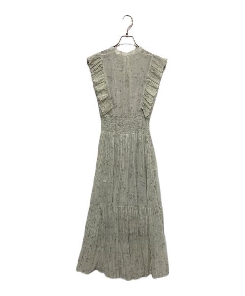 Snidel（スナイデル）Snidel (スナイデル) Sustainableフリルワンピース グリーン サイズ:SIZE 0の古着・服飾アイテム