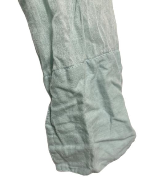 ne quittez pas（ヌキテパ）ne quittez pas (ヌキテパ) Cotton Voile Tiered Dress ブルー サイズ:Mの古着・服飾アイテム