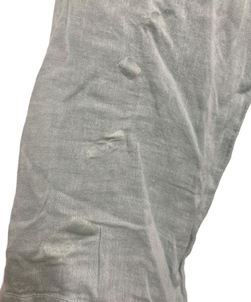 ne quittez pas（ヌキテパ）ne quittez pas (ヌキテパ) Cotton Voile Tiered Dress ブルー サイズ:Mの古着・服飾アイテム