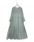 ne quittez pas (ヌキテパ) Cotton Voile Tiered Dress ブルー サイズ:M：10000円